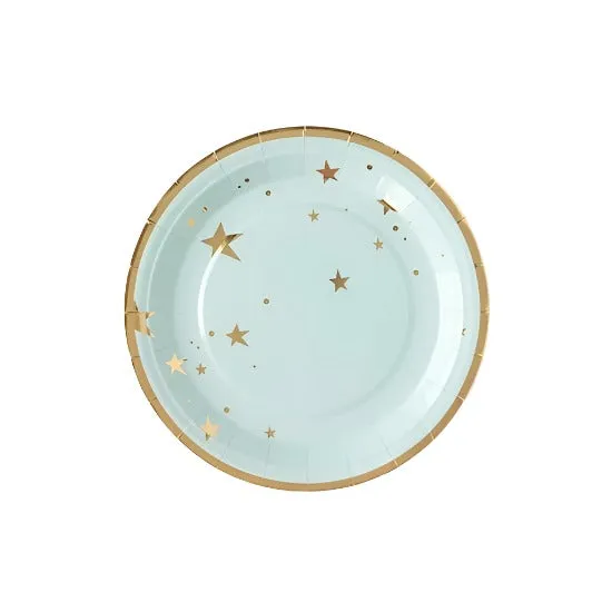 Baby Blue Star Plates