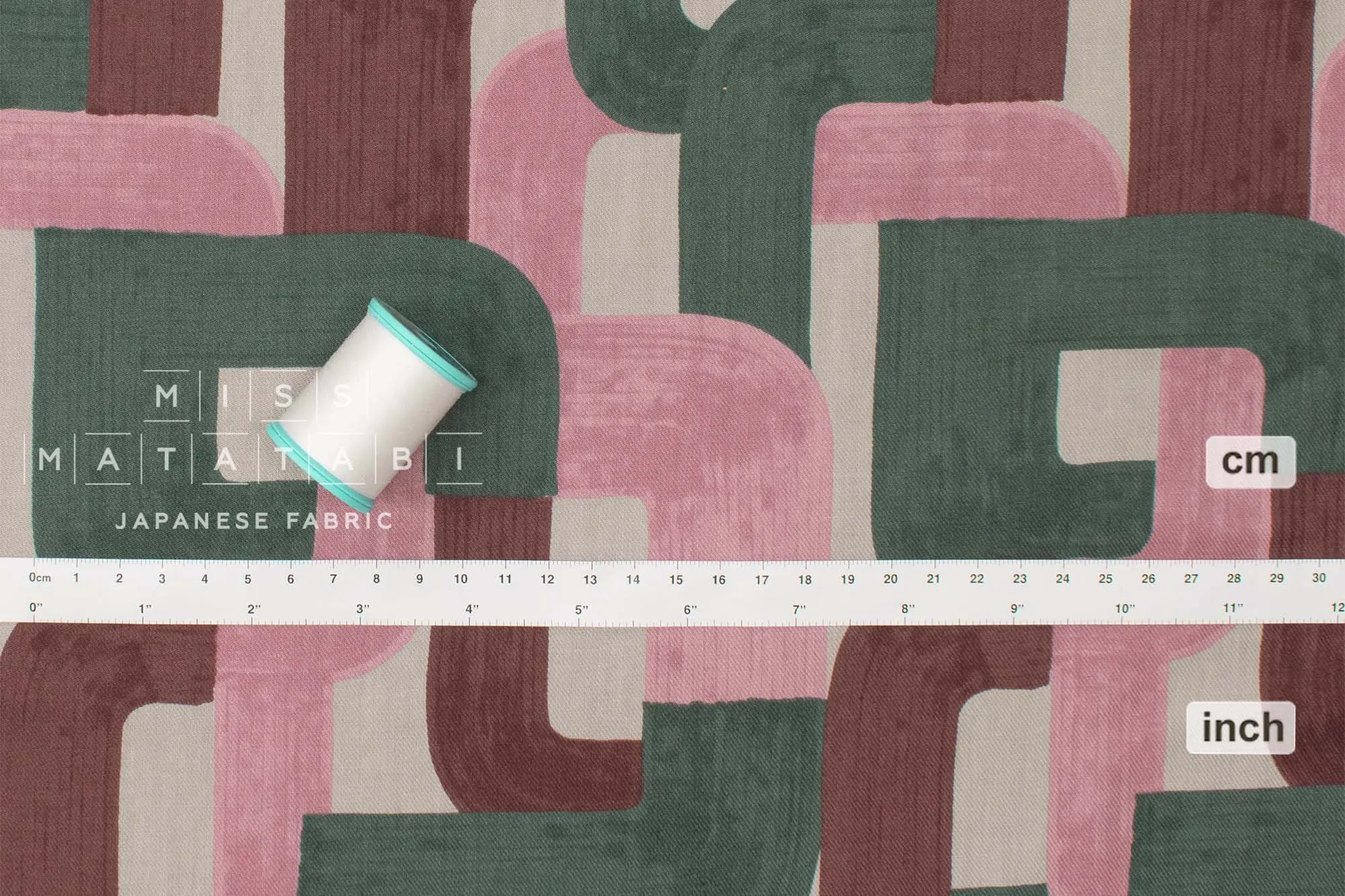 Connecting - pink, green