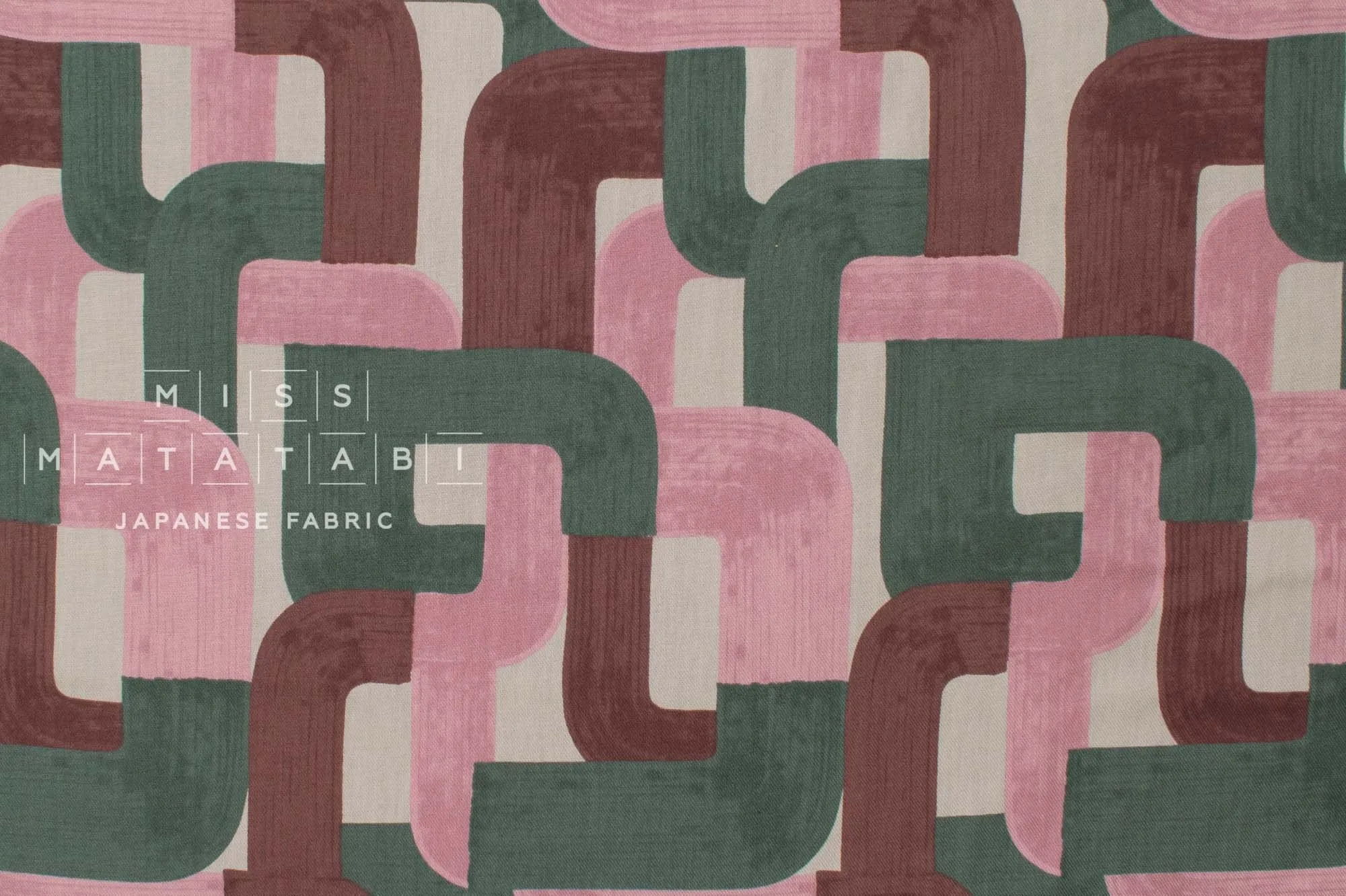 Connecting - pink, green