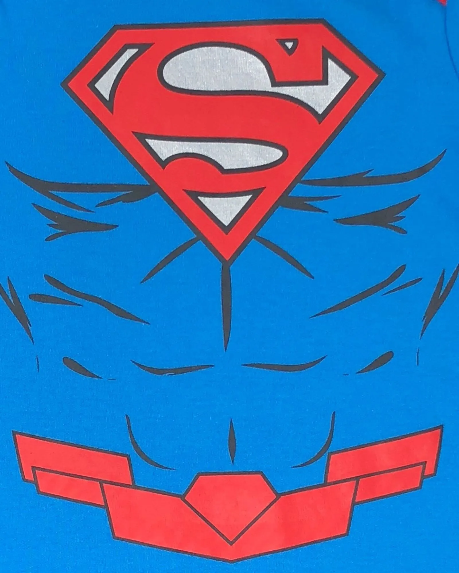 DC Comics Justice League Superman Bodysuit and Cape