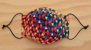 Face Mask - Warm triangles