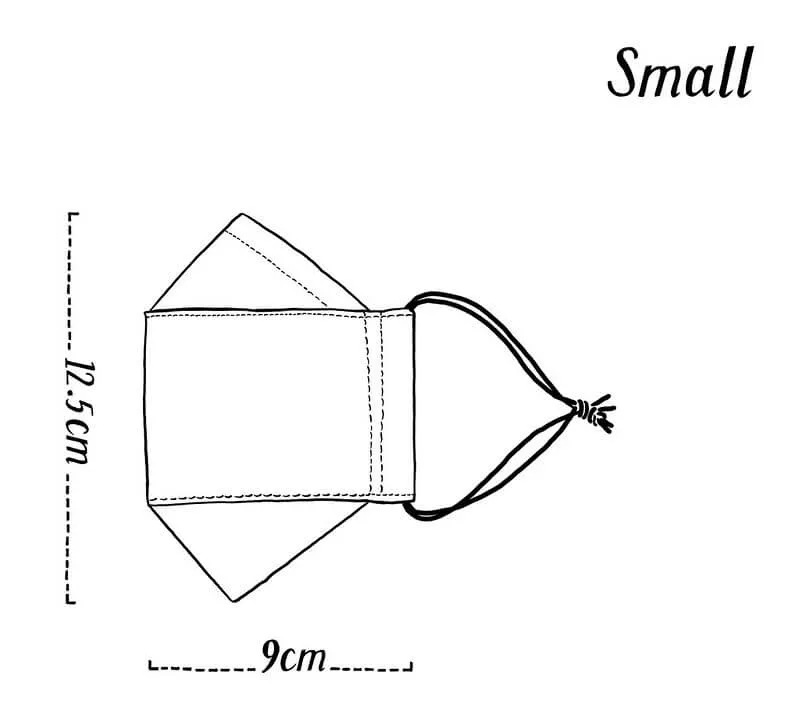 Face Mask - Warm triangles