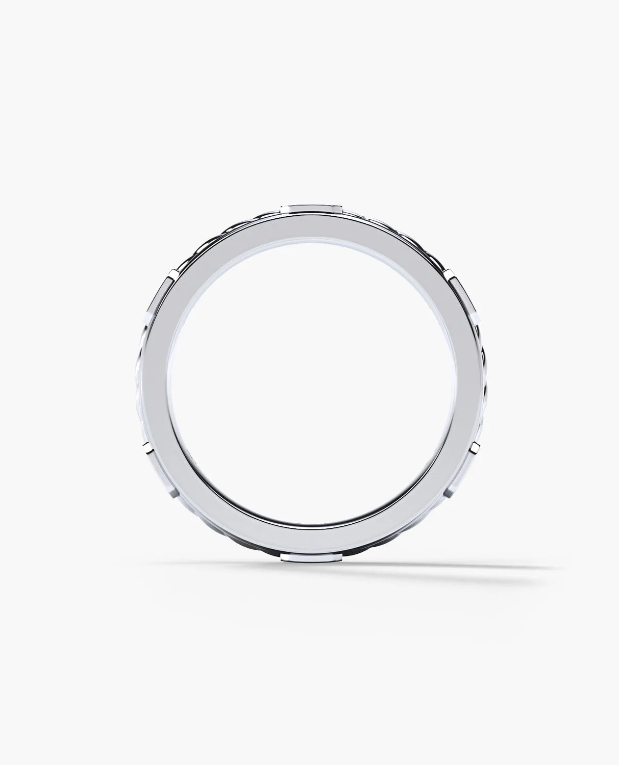 FAIRBANKS Gold Wedding Ring with 0.25ct Diamonds