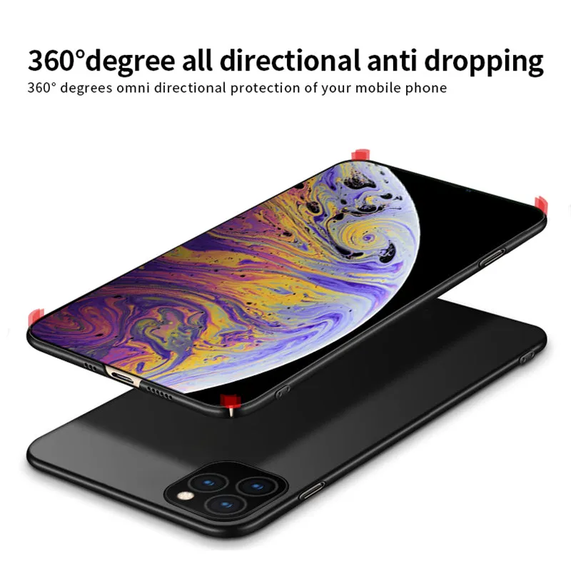 For Cover iphone 11 Pro Case Stylish Smooth Skin Ultra Thin PC Matte Phone Case For iphone 11 Pro Case Cover For iphone 11 Pro