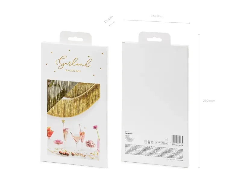 Gold Fringe Garland