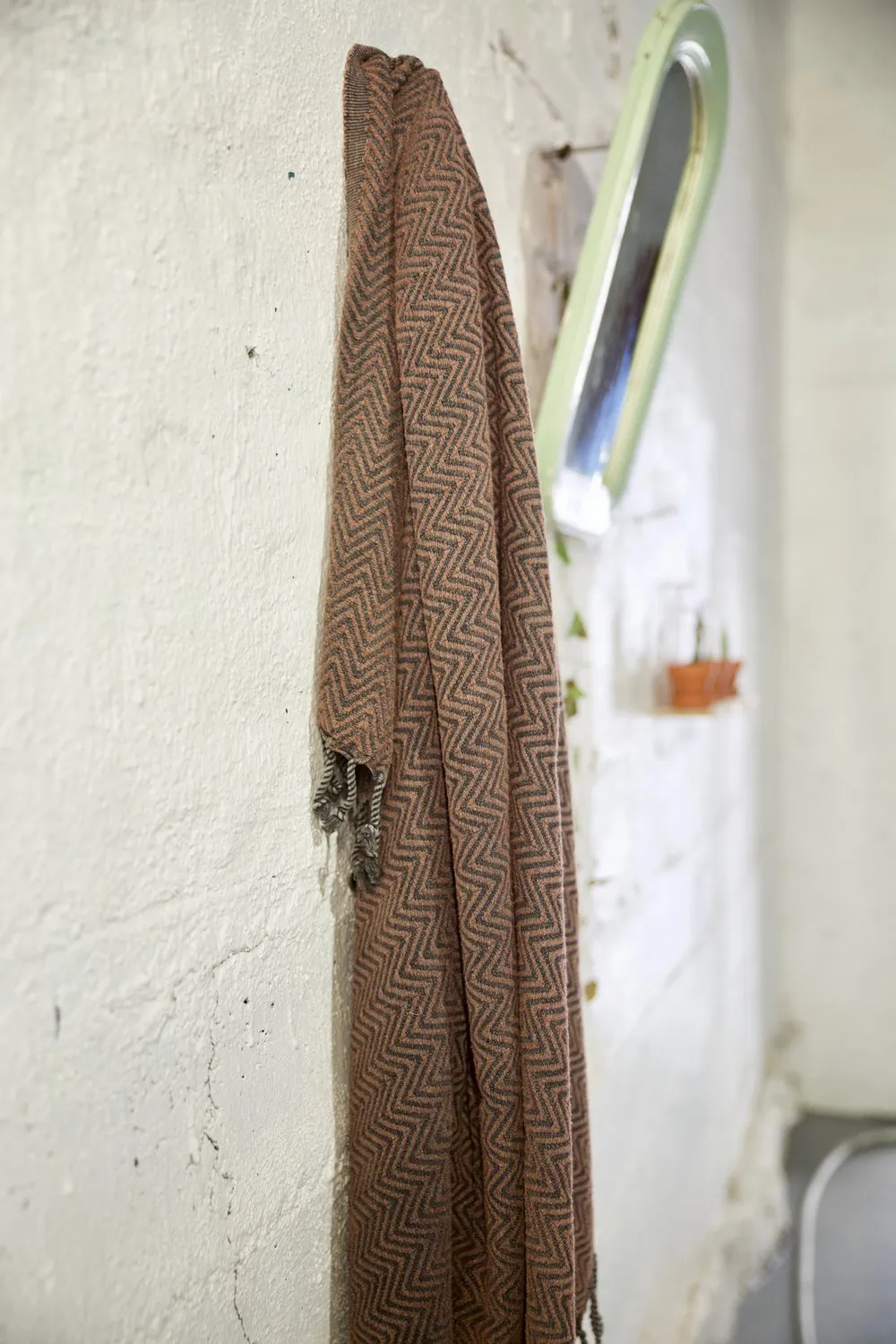 Handwoven Sabah Pestemal Towel in Brass (soft)