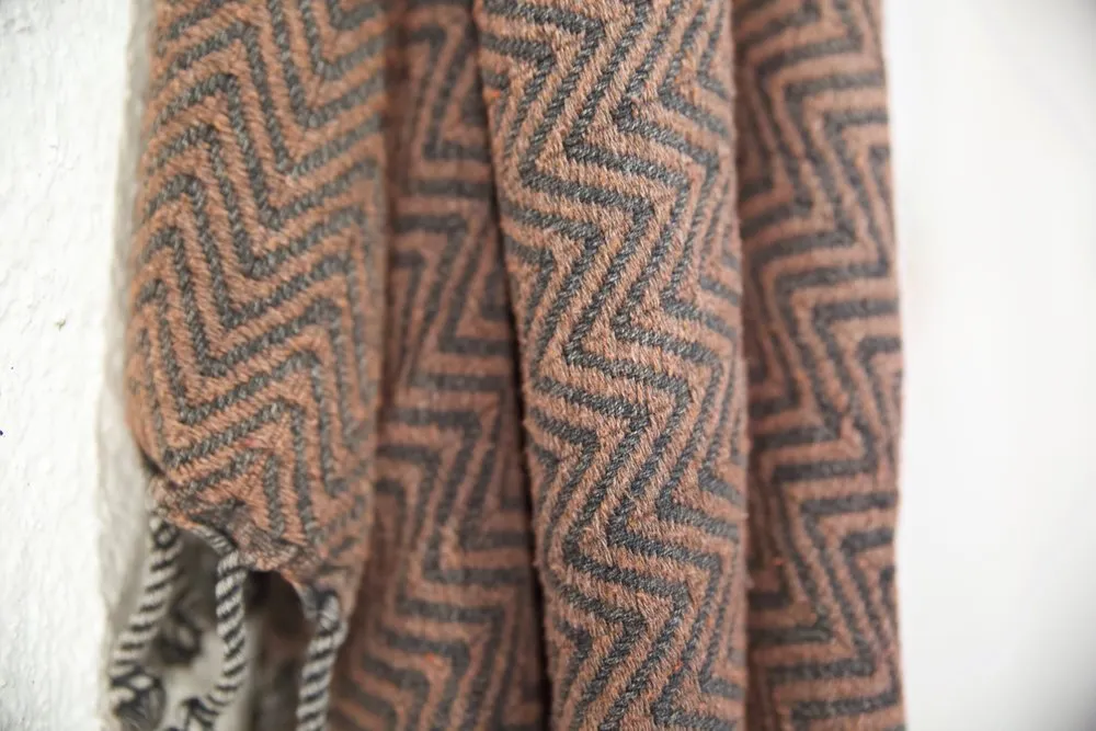 Handwoven Sabah Pestemal Towel in Brass (soft)