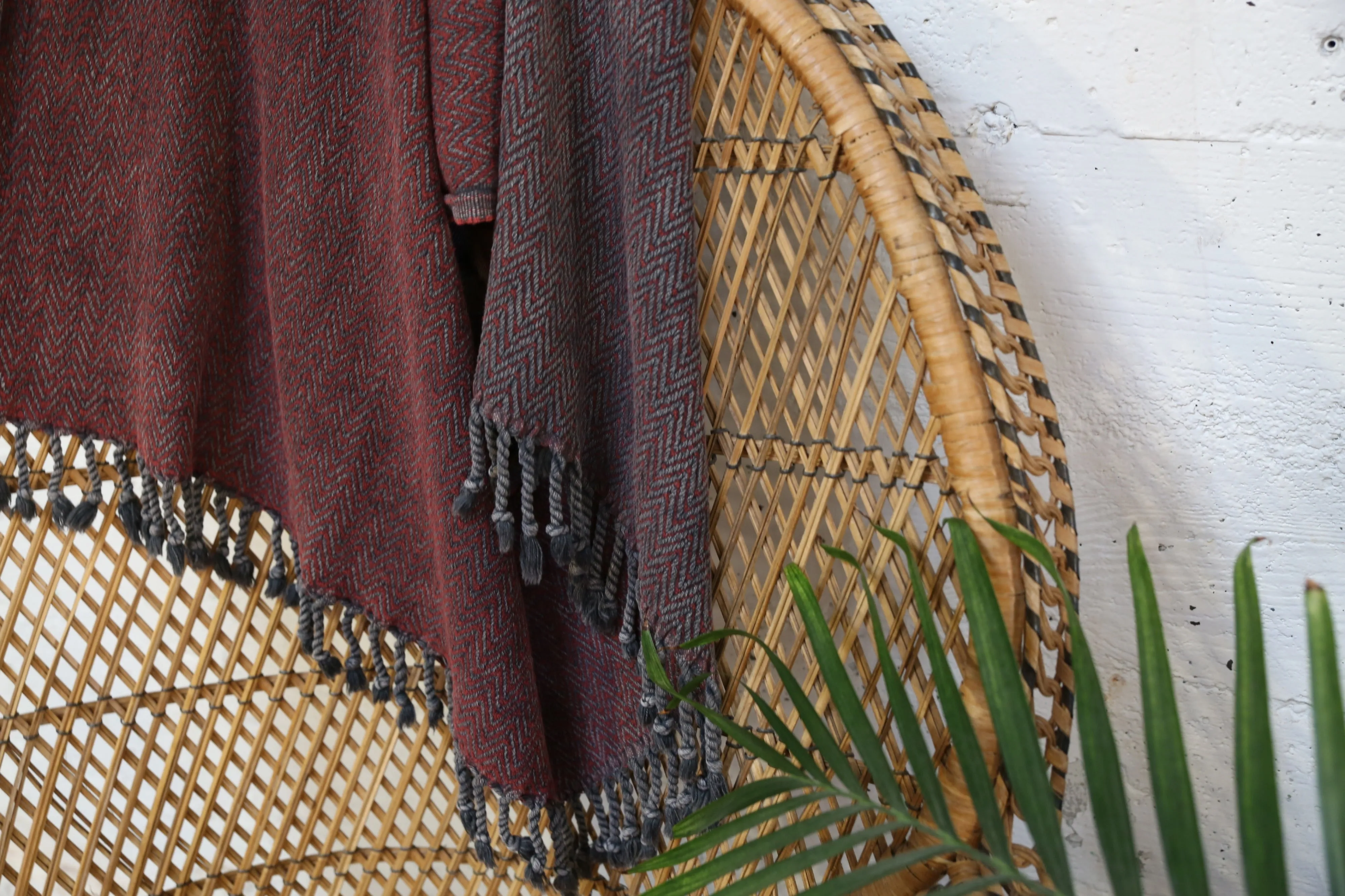 Handwoven Sabah Pestemal Towel in Red(soft)