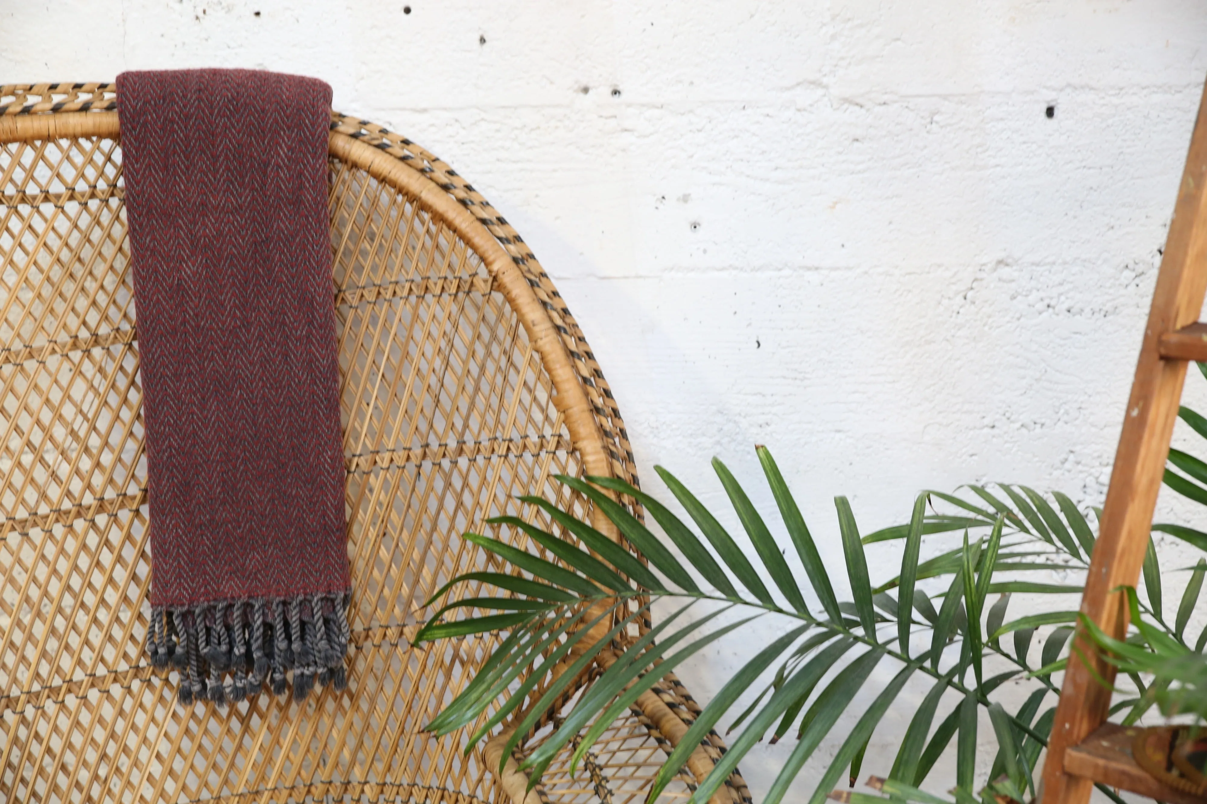 Handwoven Sabah Pestemal Towel in Red(soft)