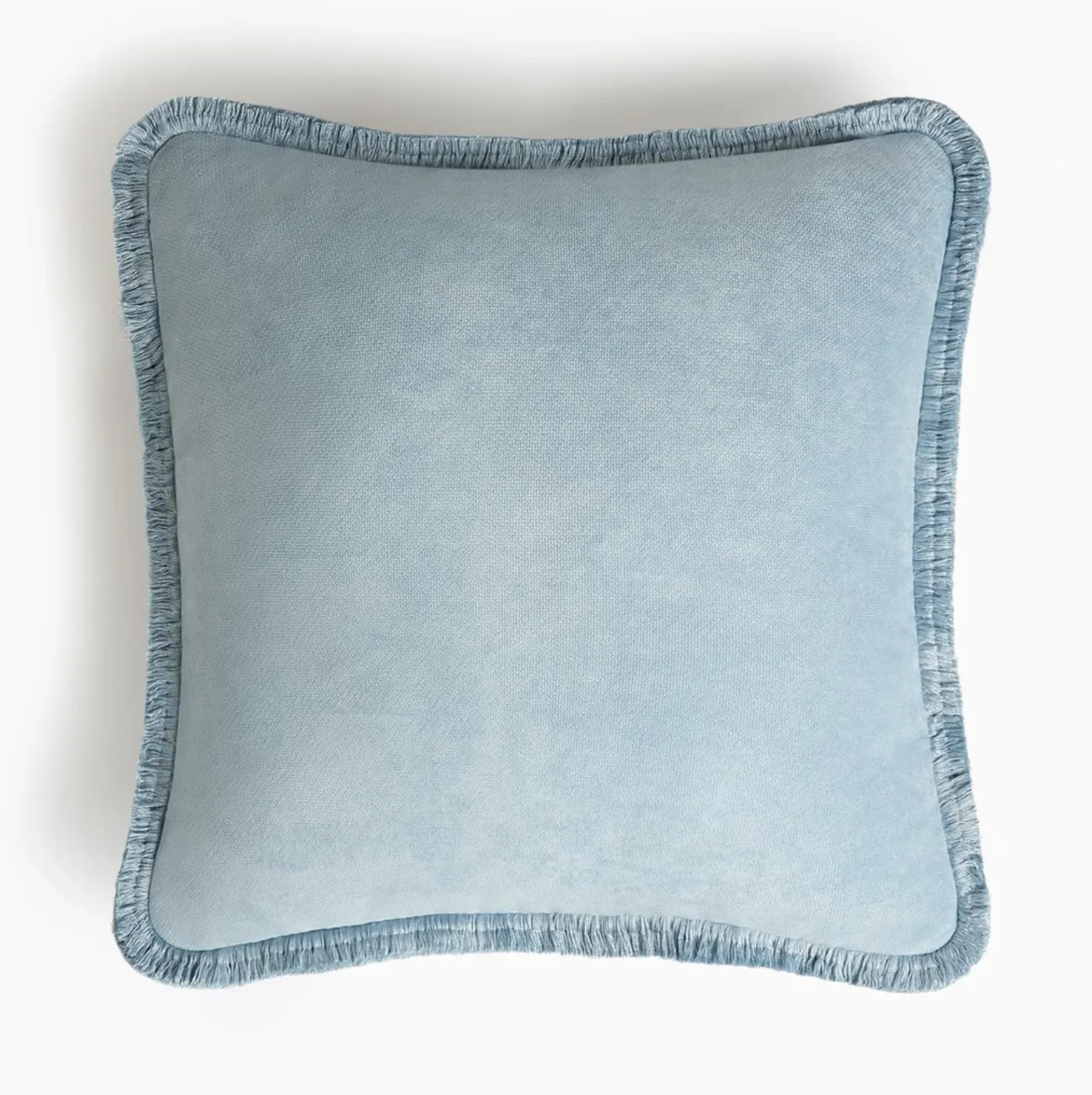 Happy Pillow - Light Blue  - 60x60cm