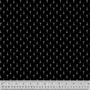J'aime Paris Petite Eiffel Black Fabric