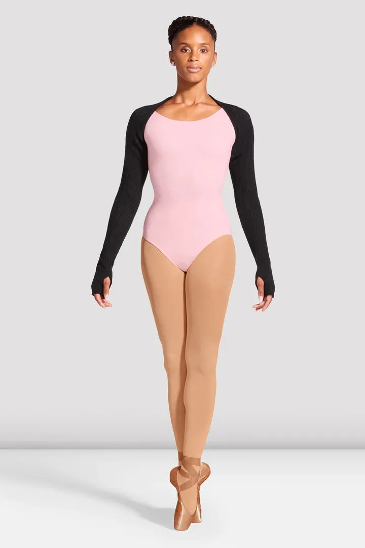 Ladies Lydia Black Long Sleeve Shrug