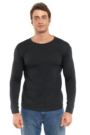Men's Merino Long Sleeve 170 Charcoal