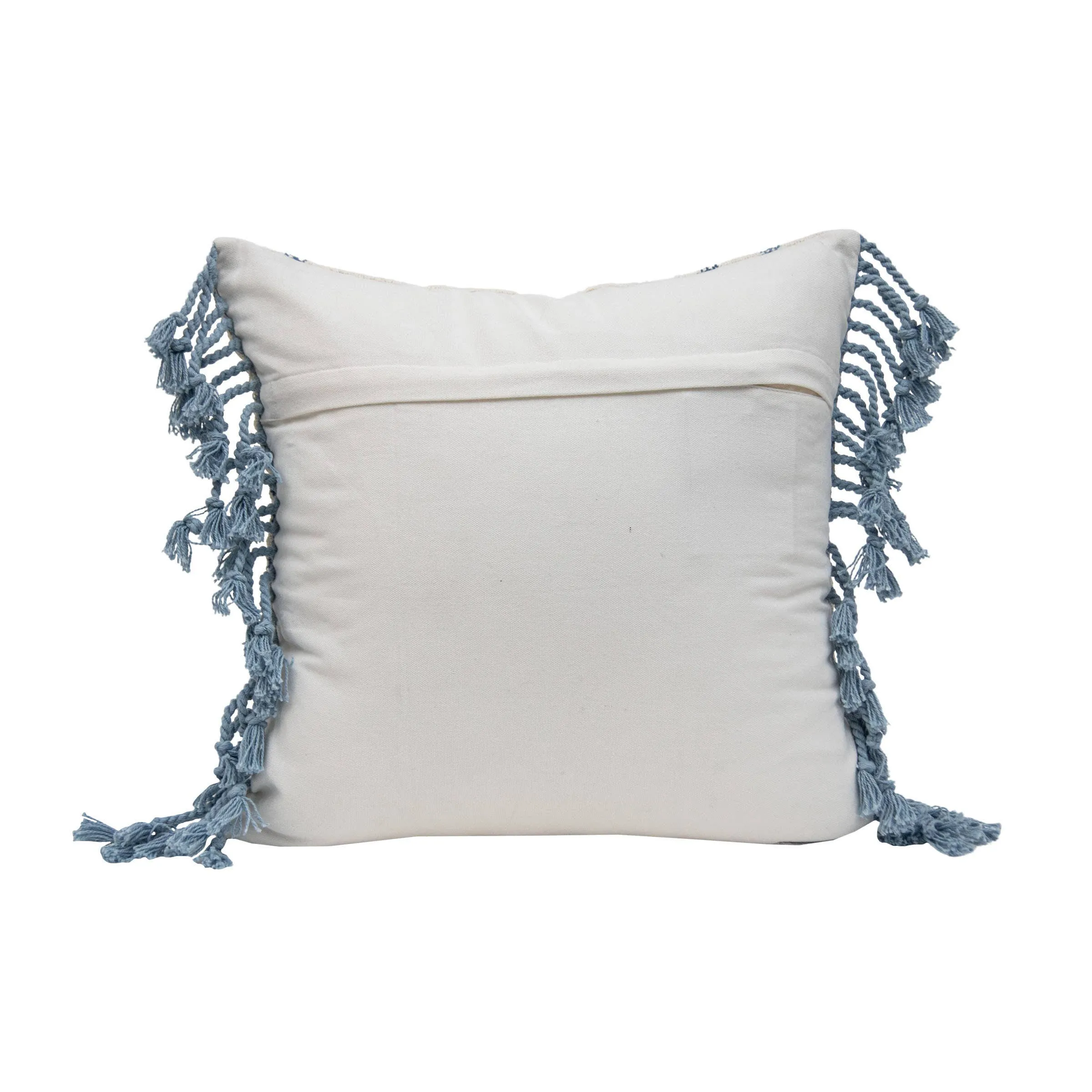 Pillow: Blue/White, Indoor & Outdoor