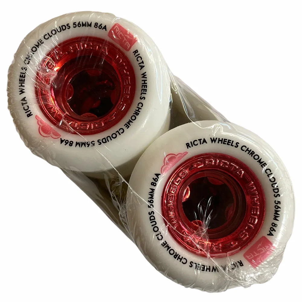 Ricta Chrome Clouds 56mm86A All Terrain Red White