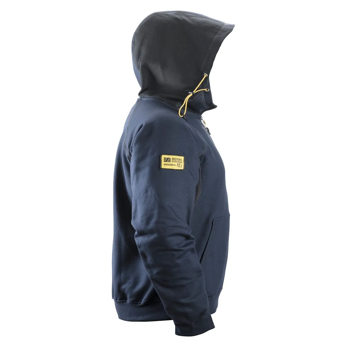 Snickers&#x20;2816&#x20;Hoodie&#x20;Zipped&#x20;Logo&#x20;-&#x20;Grey