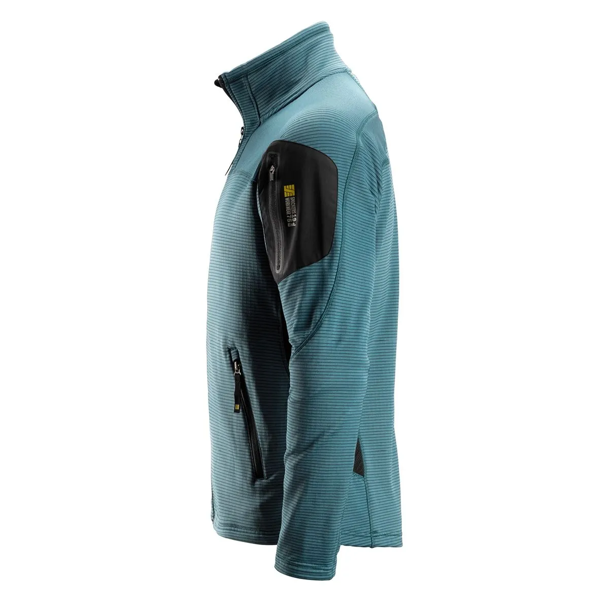 Snickers&#x20;9438&#x20;Body&#x20;Mapping&#x20;Micro&#x20;Fleece&#x20;Jacket&#x20;-&#x20;Petrol