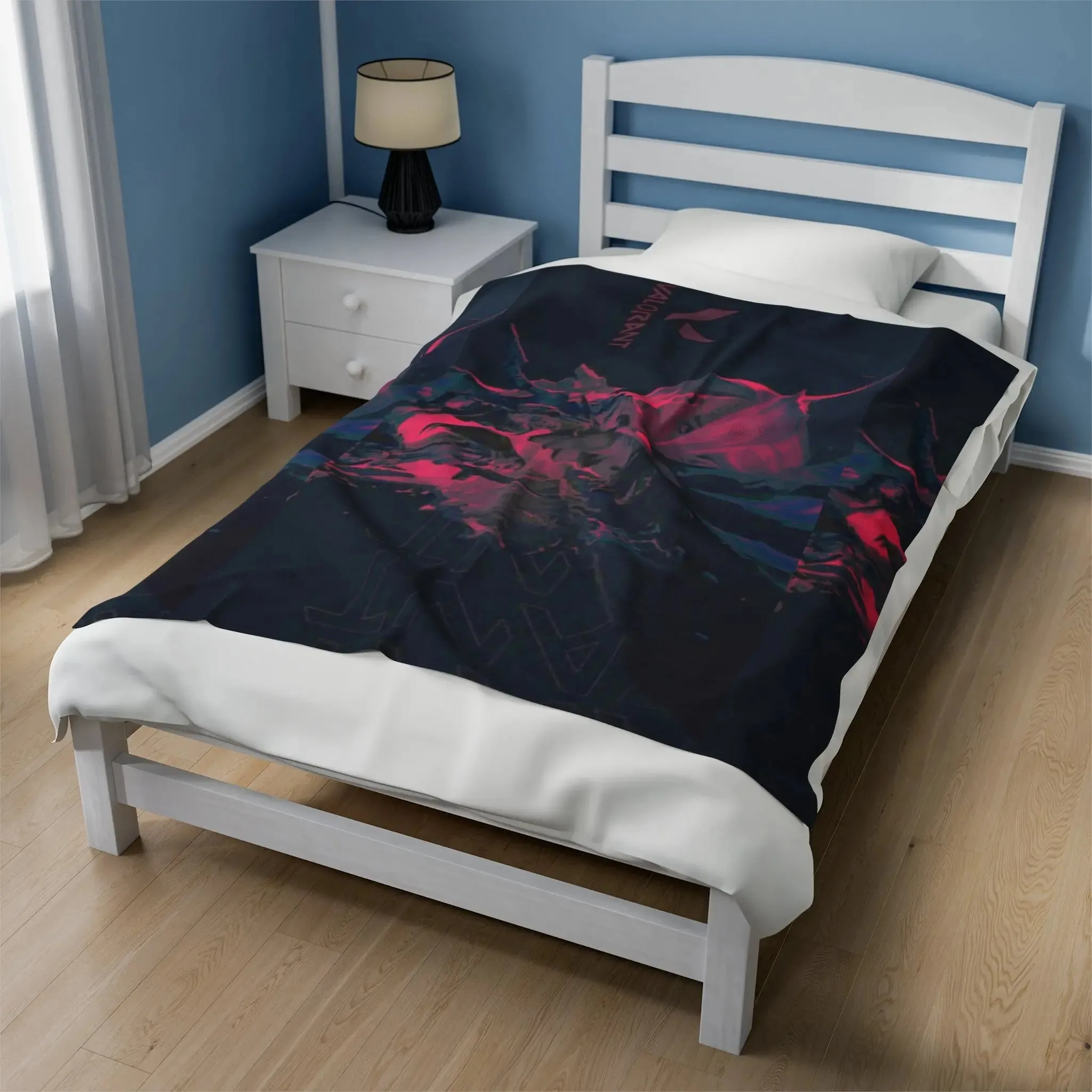 Valorant Dark Velveteen Blanket